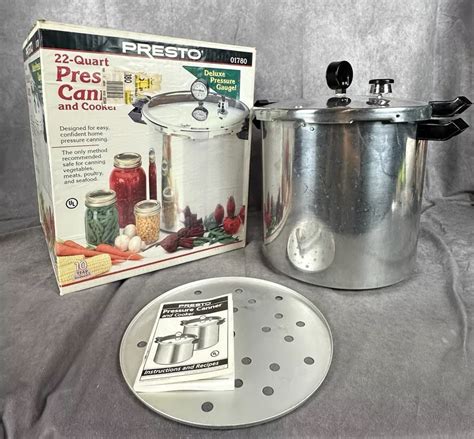 Presto Quart Pressure Canner Cooker Model With Off