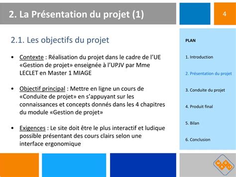 Ppt Pr Sentation Finale Du Projet Powerpoint Presentation Free