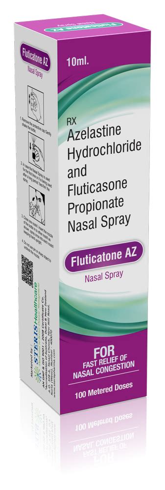 Azelastine Hydrochloride And Fluticasone Propionate Nasal Spray At Rs 339 Piece Bhagwan Nagar