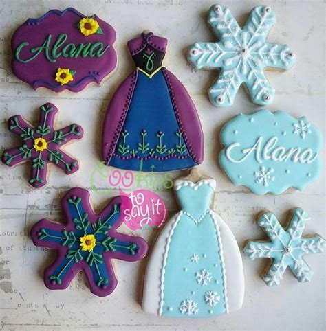 Frozen Themed Set Are You An Anna Or An Elsa Dress Cutter From