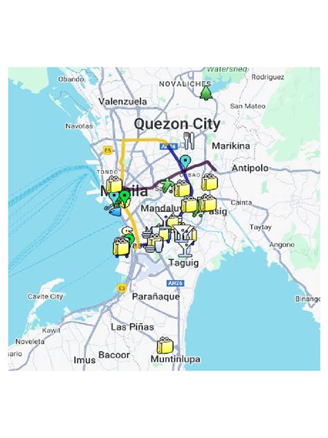 Map of Metro Manila | PDF