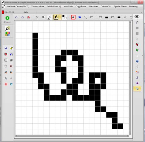 Editable Custom Font From Scratch Bitmap Lcd Software Tool Blog