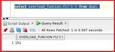 Overloading Subprograms With Functions In Oracle Dot Net Tutorials