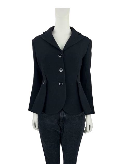 Blazer Christian Dior L Preto Original Afqh Etiqueta Nica