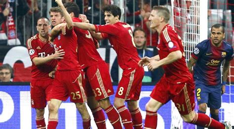 Champions League Bayern De Múnich Venció Al Barcelona 4 0