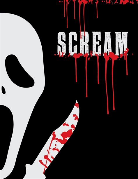 Scream Movie Poster | Scream movie poster, Scream movie, Horror art