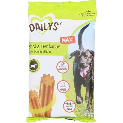 Sticks Dentaires Daily S Maxi Pour Grands Chiens