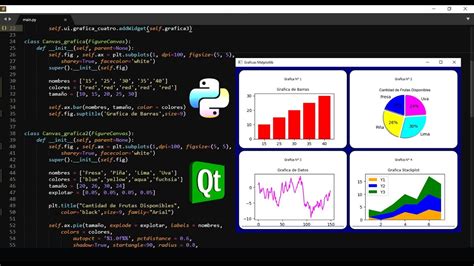 Graficas Matplotlib Con PySide2 PyQt5 Y Qt Designer YouTube