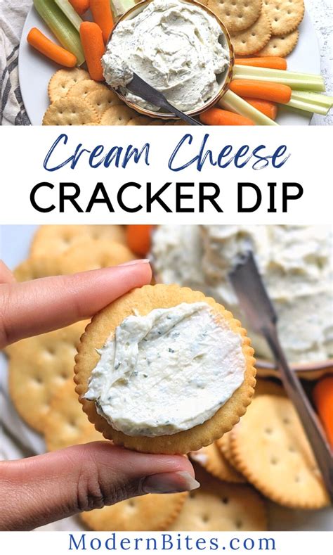 Cream Cheese Dip for Crackers Recipe - Modern Bites