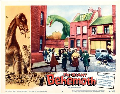 Giant Behemoth 1959 | Posters Details | Four Color Comics Cult Movies ...