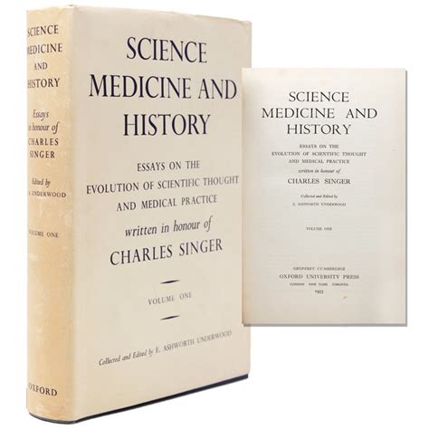 Science, Medecine and History. Essays on the Evolution of Scientific ...