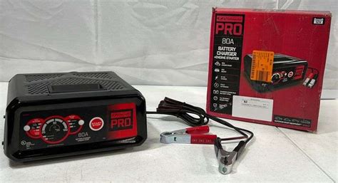 Schumacher Pro 80a Battery Charger Engine Starter Nw Asset Services