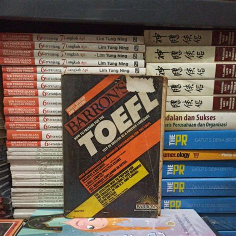 Jual BUKU ORIGINAL BARRON S TOEFL BEKAS Shopee Indonesia