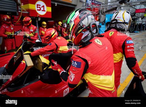 Le Mans France 10th June 2023 Giovinazzi Antonio Ita Ferrari Af