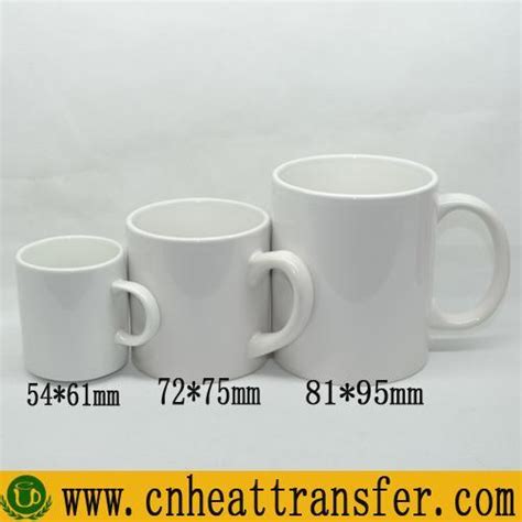 11oz Ceramic White Blank Mug With Sublimation Coating For Printing