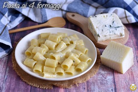 Pasta Ai Formaggi Ricetta Primo Veloce Cremoso E Saporito