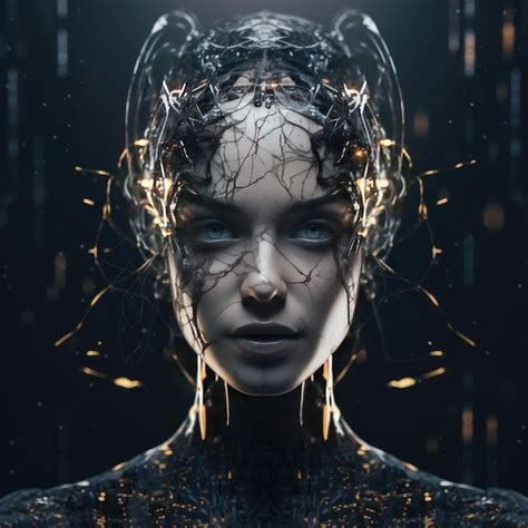 Premium AI Image The Mysterious Enigma Unveiling The Womanly