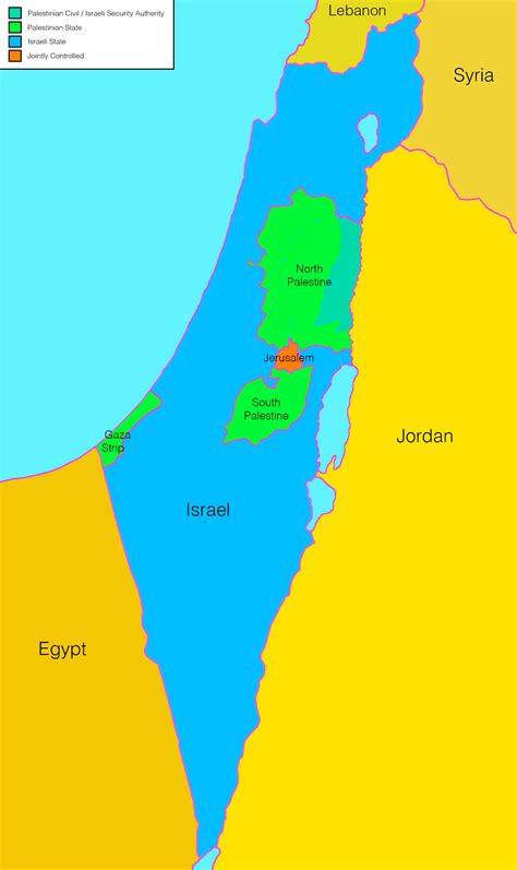 Israel Palestine Conflict Map - Israeli Palestinian Conflict Map 2015 ...