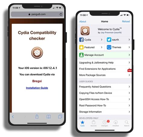 cydia    ios versions