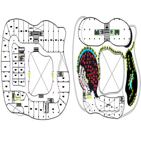 Park layout plan Electrical Cad, Cad File, Cad Blocks, Cad Drawing ...