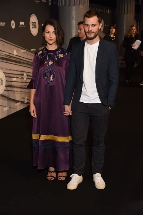 Jamie Dornan And Amelia Warner At British Film Awards 2016 Popsugar Celebrity