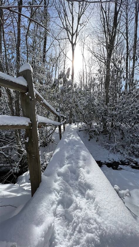 A Long, Wintry Weekend in the North Carolina Mountains