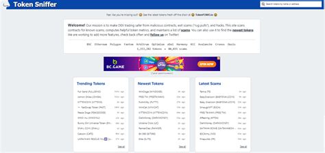 Token Sniffer A Tool To Identify Defi Scams Tokens Prestmit