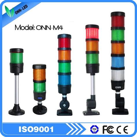 M Led Stack Tower Light For Cnc Machine Flashing Red Warning Light Id