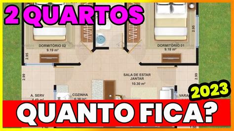 QUANTO CUSTA CONSTRUIR UMA CASA DE 02 QUARTOS VALOR DO M2 PARA