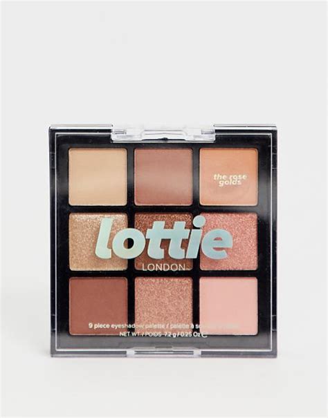 Lottie London Lottie Palette The Rose Golds Asos