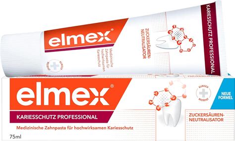 Elmex Zahnpasta Kariesschutz Professional 75 Ml Medizinische