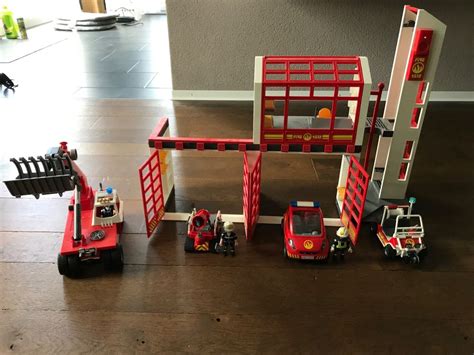 Playmobil Feuerwehrstation Mit Div Zubeh R Kaufen Auf Ricardo