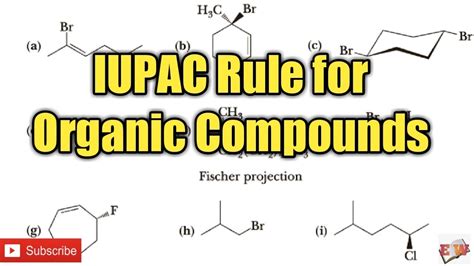 Chemistry Iupac Rules For Naming Organic Compounds Part 2