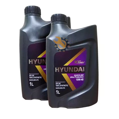 Hyundai XTeer Gasoline Ultra Protection 10W-40 Fully Synthetic Motor ...