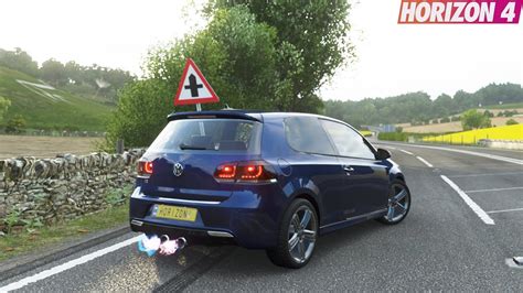 Forza Horizon 4 VOLKSWAGEN GOLF 6 R20 Test Drive YouTube