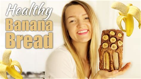 How To Bake Healthy Banana Bread Vegan 🍌🍞 With Oats No Sugar No