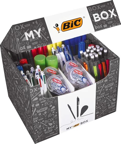 BIC My Box Juego de papelería incluye bolígrafos BIC originales de