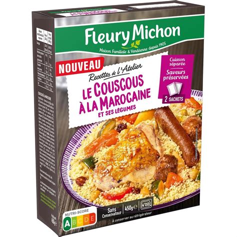 Livraison à domicile Fleury Michon Couscous à la Marocaine 450g