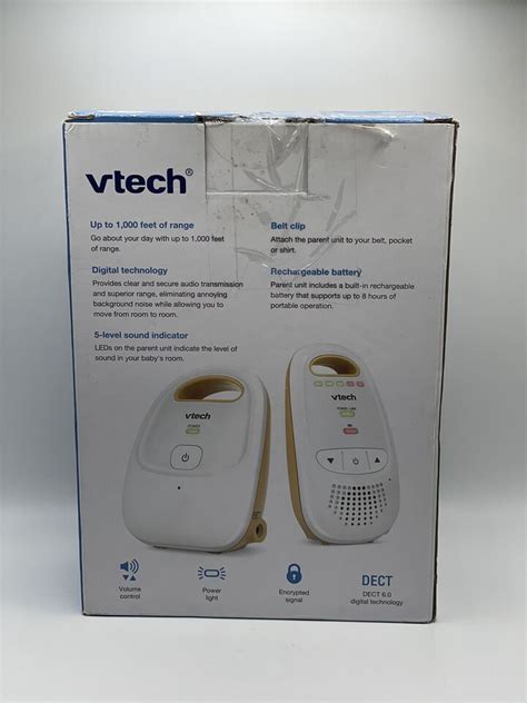 Vtech Dm Digital Audio Baby Monitor Open Box Ebay