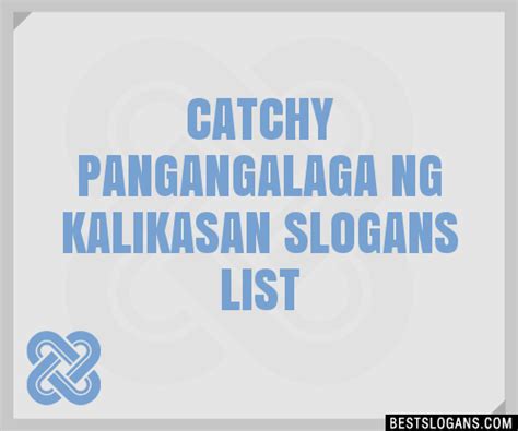 Pangangalaga Sa Kapaligiran Slogan - mga paksa