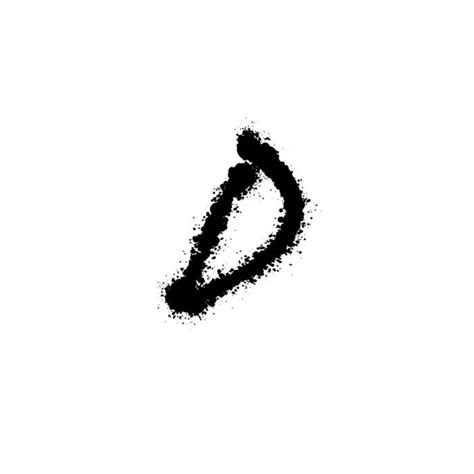 Graffiti Letters D Vector Art Icons And Graphics For Free Download