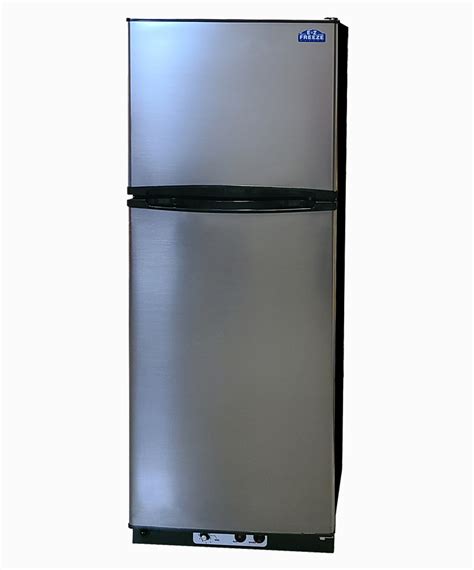 Small Propane Refrigerator | EZ Freeze 11 Cubic Foot Stainless Steel