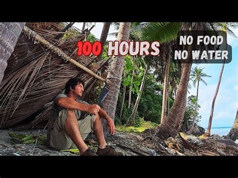 I Survived Hours On A Deserted Island No Food No Water Survival