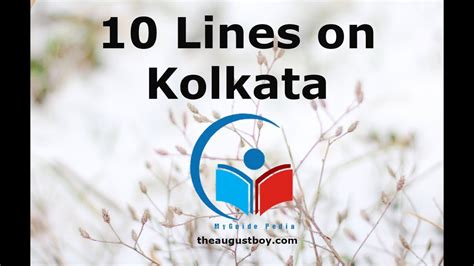 Lines On Kolkata In English Essay On Kolkata Paragraph On