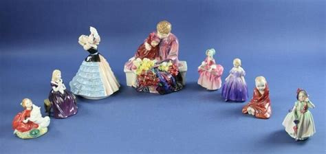 Collection of Royal Doulton Figurines in United States