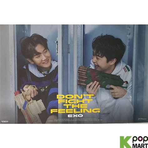 Poster EXO Special Album DONT FIGHT THE FEELING BAEKHYUN XIUMIN