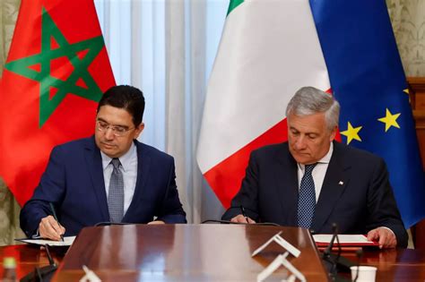 Sahara marocain lItalie salue les efforts sérieux et crédibles