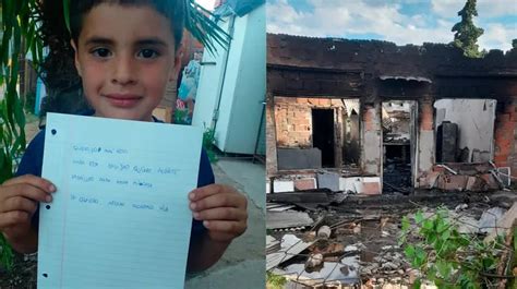 Tiene 7 Años Su Casa Fue Destruida Por Un Incendio Y Le Hizo Un