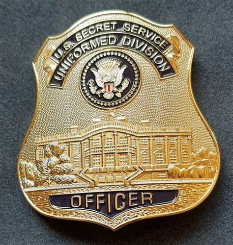 Badge Secret Services Uniformed Division Hollinsigne