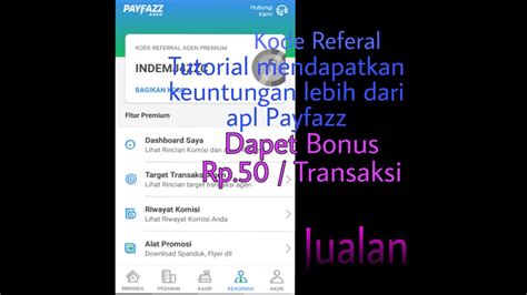 Bagaimana Cara Memasukkan Kode Referal Payfazz Biar Lebih Untung Youtube